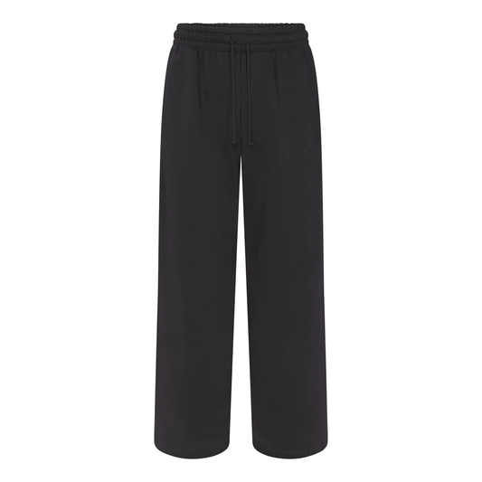 900 GSM 'Washed Black' Straight-Leg Pants