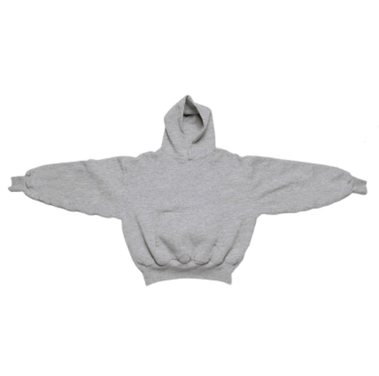 1800 GSM 'Heather Gray' Hoodie with CRDLCK™