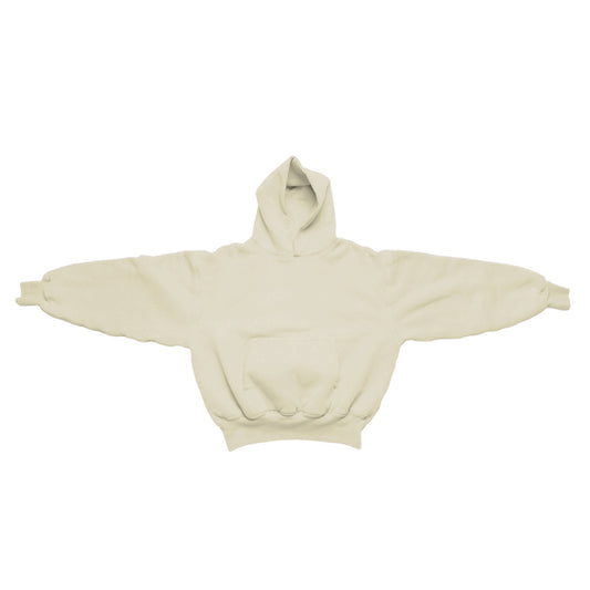 1800 GSM 'Coconut Cream' Hoodie with CRDLCK™