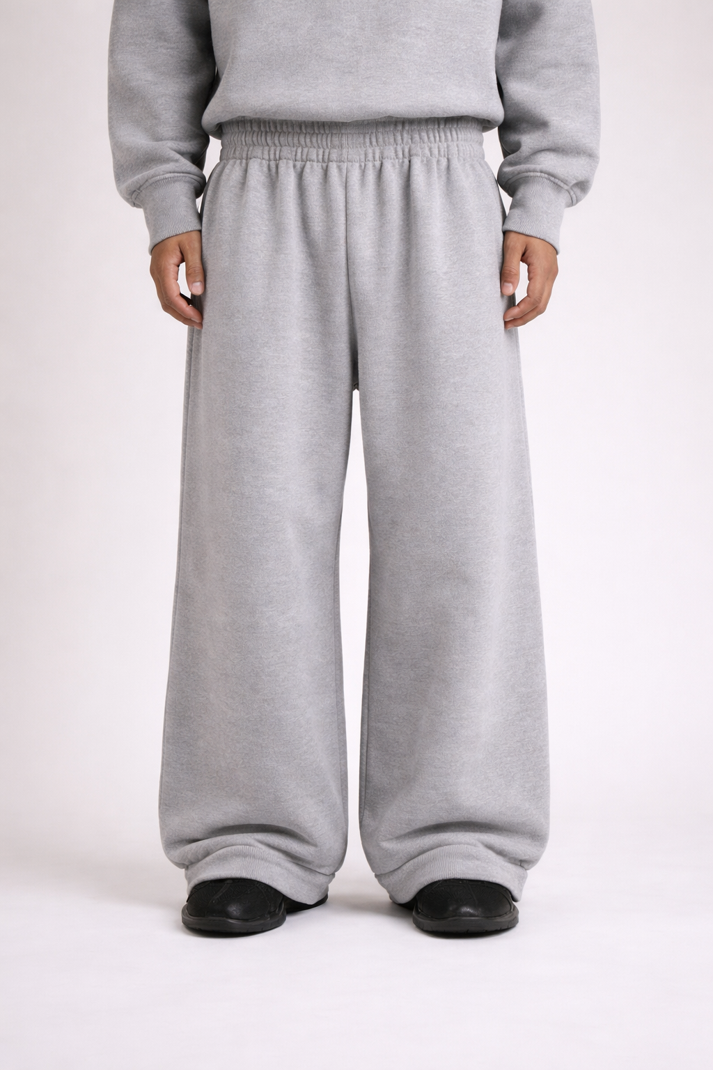 750 GSM 'Heather Gray' Straight Leg Sweatpants
