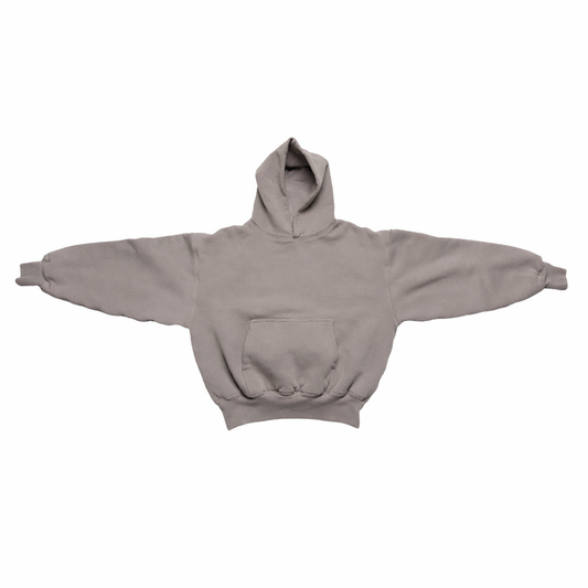 1800 GSM 'Hurricane Gray' Hoodie with CRDLCK™