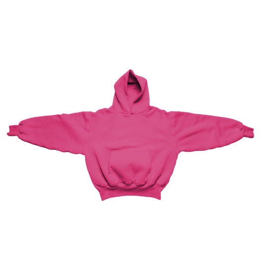 1800 GSM 'Fuchsia' Hoodie with CRDLCK™