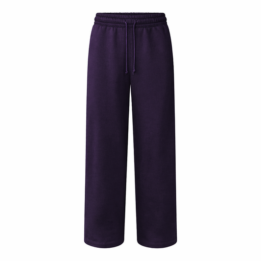 900 GSM 'Plum' Straight-Leg Pants