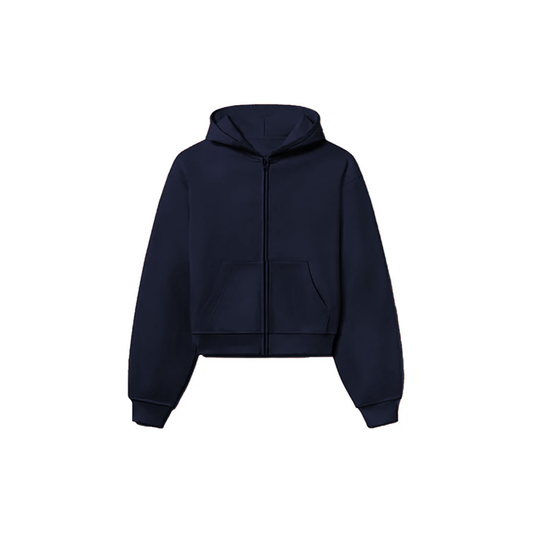 900 GSM 'Deep Sea' Zip-Up Hoodie