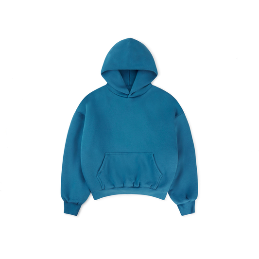 1000 GSM 'Ocean' Double Hoodie