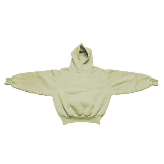 1800 GSM 'Sage Green' Hoodie with CRDLCK™