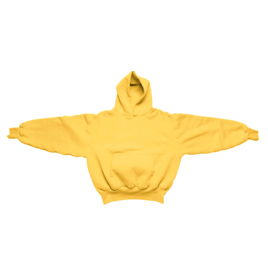 1800 GSM 'Mustard Yellow' Hoodie with CRDLCK™