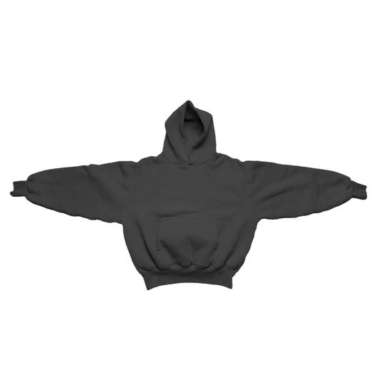 1800 GSM 'Anthracite' Hoodie with CRDLCK™