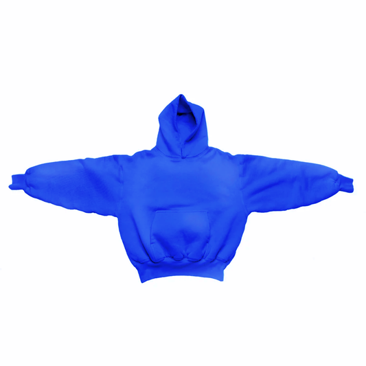 1800 GSM 'Washed Cobalt' Hoodie with CRDLCK™