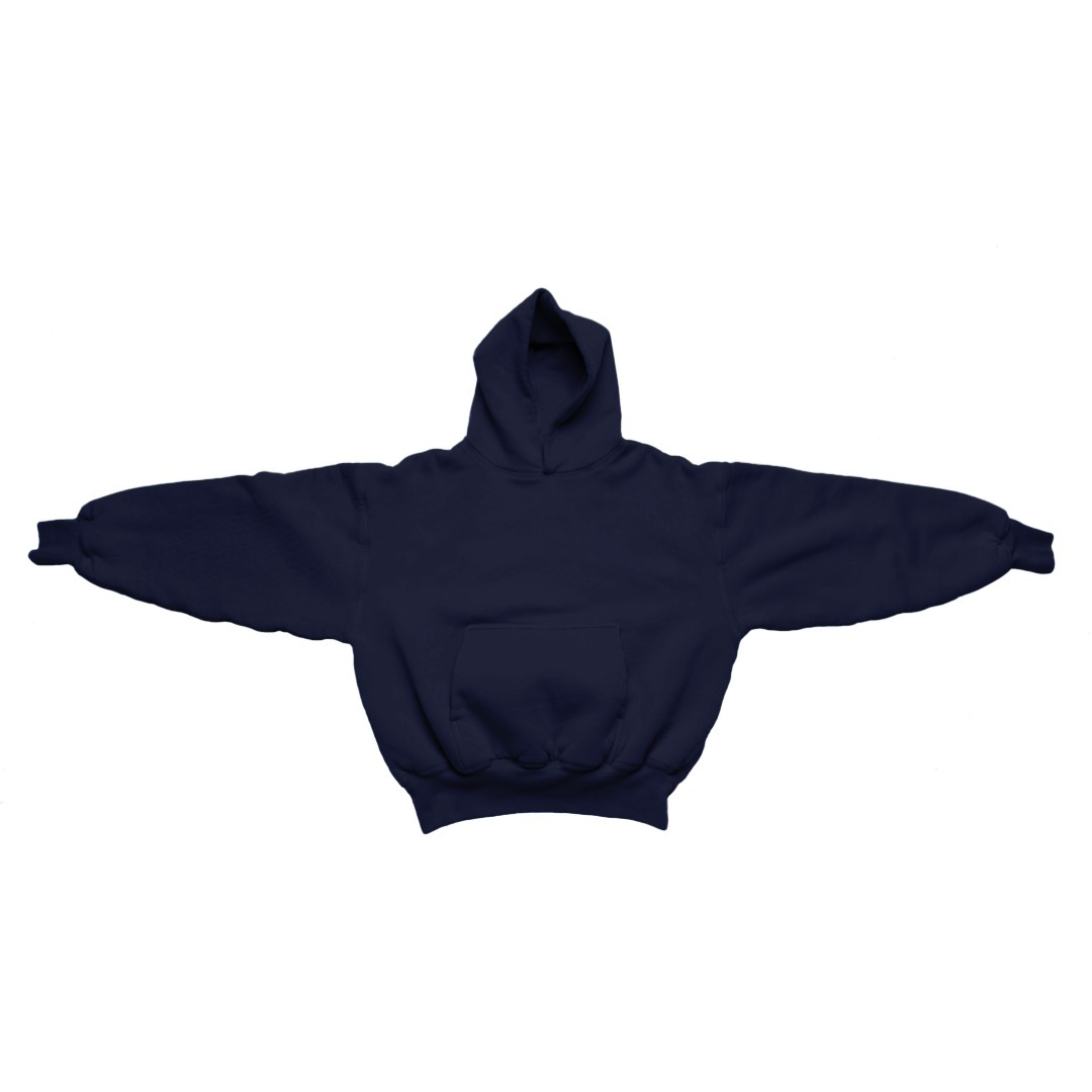 1800 GSM 'Midnight Blue' Hoodie with CRDLCK™