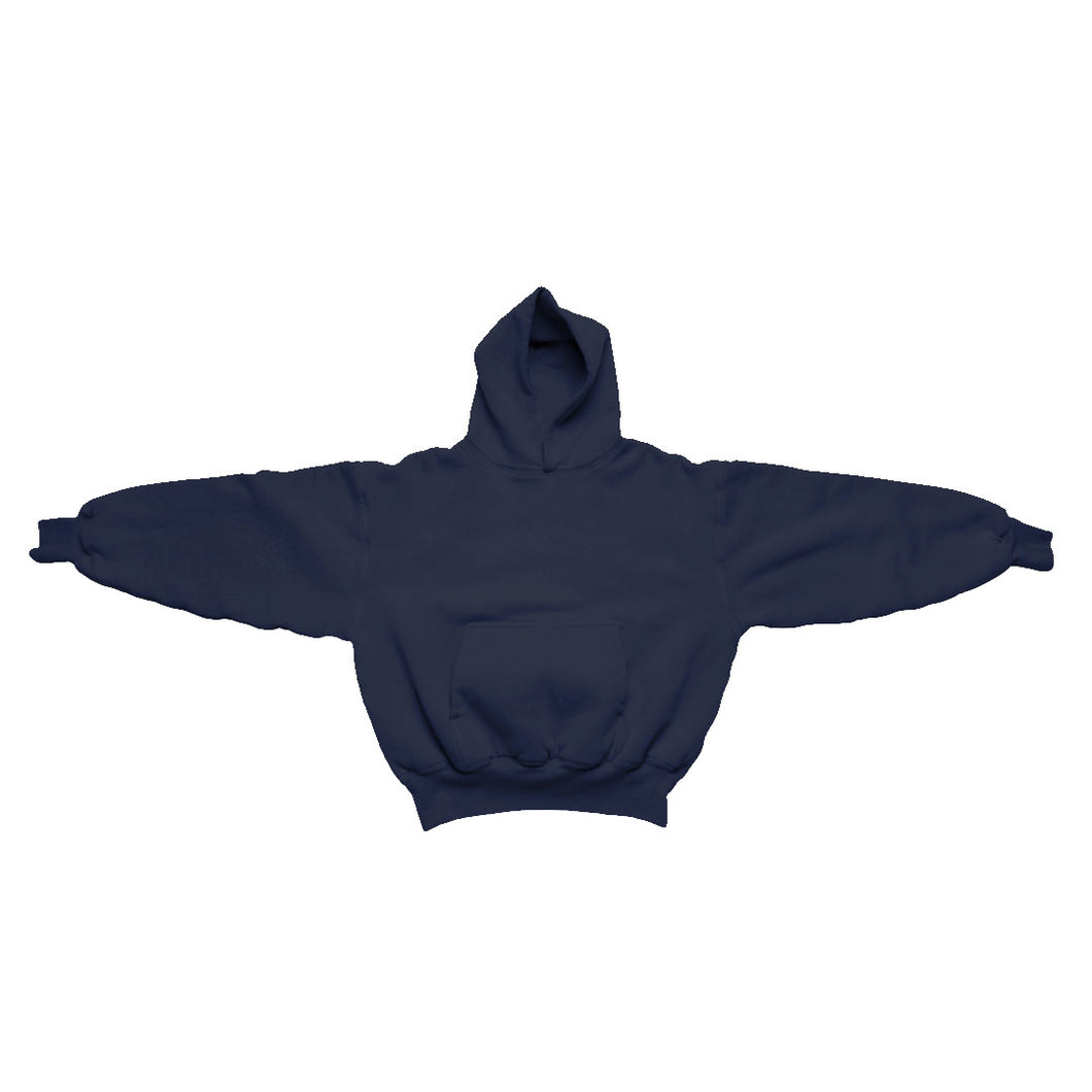 900 GSM Deep Sea Blue Hoodie with CRDLCK™