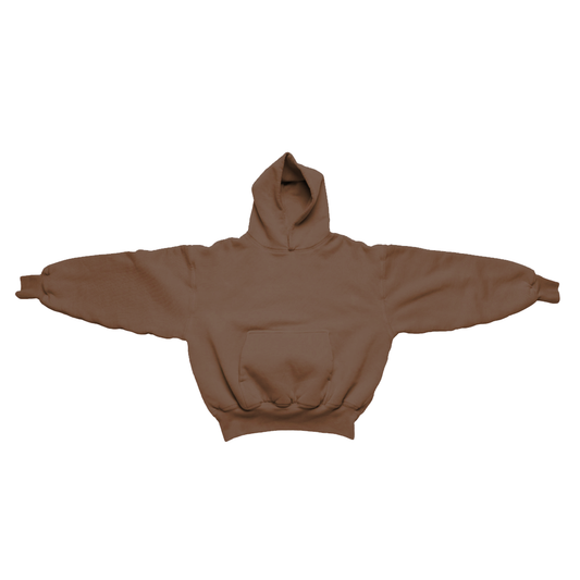 900 GSM 'Tobacco Brown' Hoodie with CRDLCK™