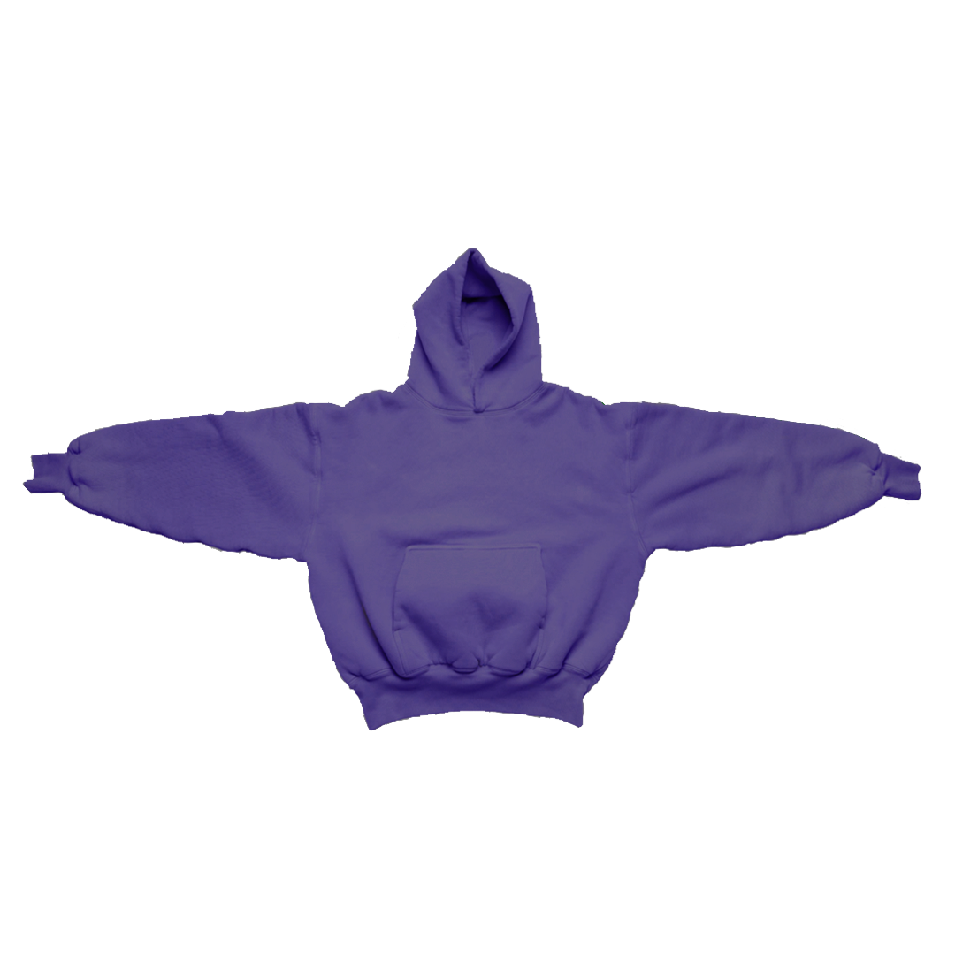 900 GSM 'Cyber Grape' Hoodie with CRDLCK™