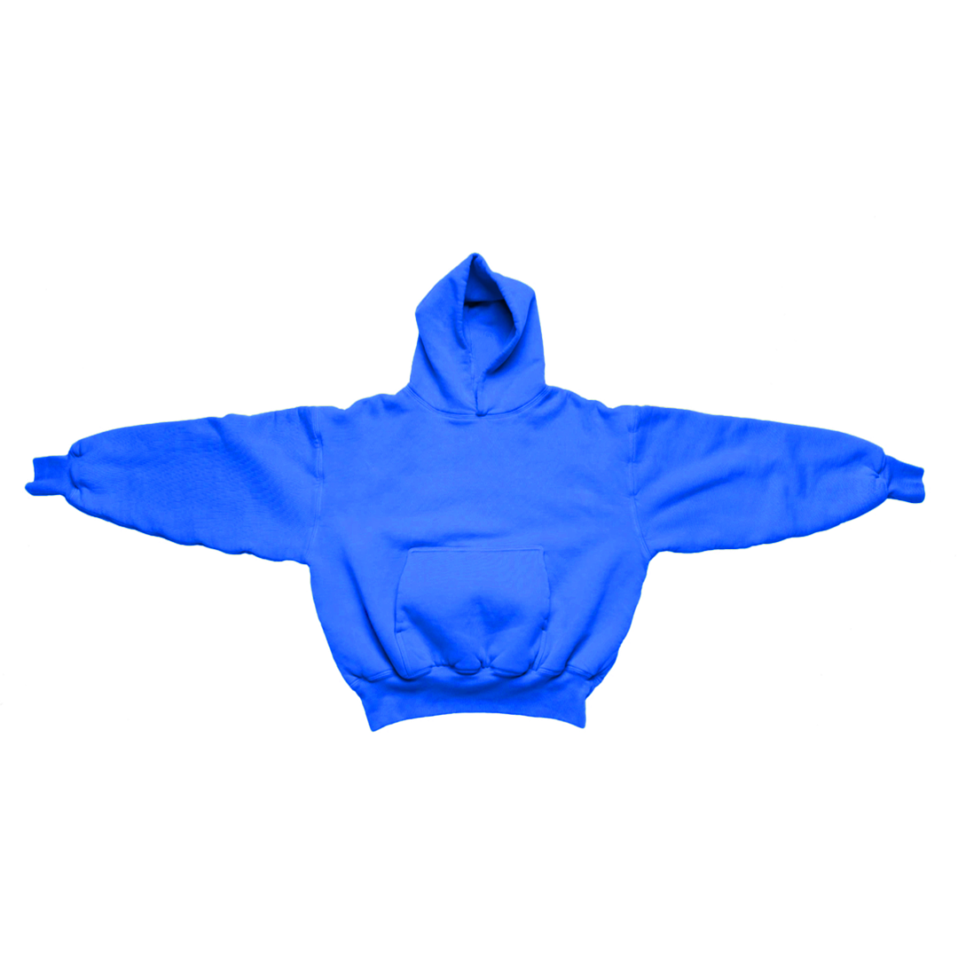 1800 GSM 'Shady Blue' Hoodie with CRDLCK™