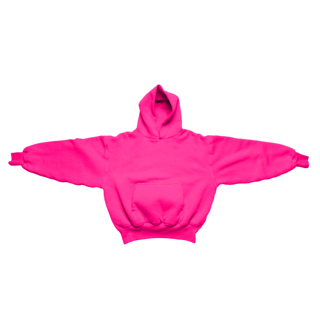 1800 GSM Wild Strawberry Hoodie with CRDLCK™