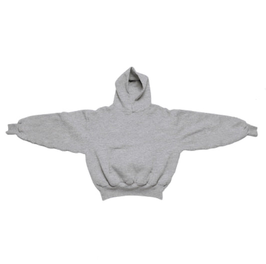 900 GSM 'Heather Gray' Hoodie with CRDLCK™