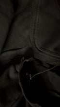 Load image into Gallery viewer, 900 GSM Black Knit Hoodie with CRDLCK™
